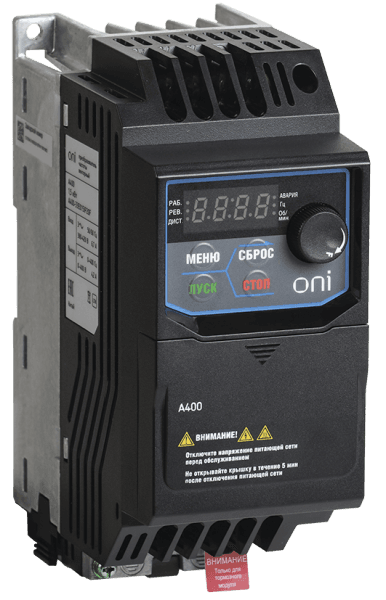 IEK ONI Преобразователь частоты А650 380В 3Ф 55KW 112A ONI A650-33E55