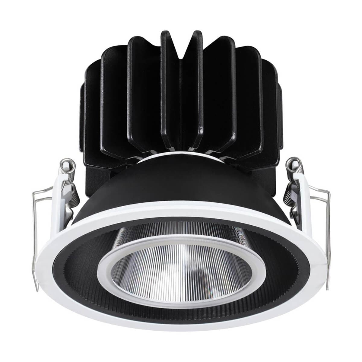 Novotech 358514 SPOT NT21 000 черный Светильник встраиваемый светодиодный IP20 LED 4000К 30W 220V BIND