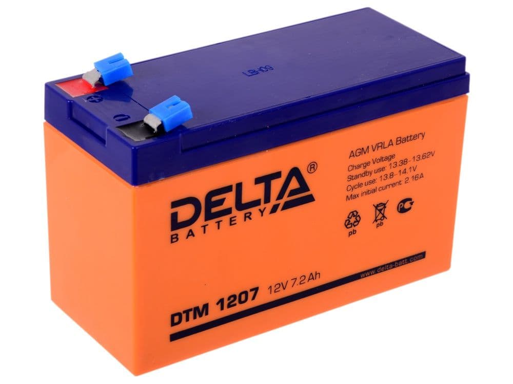 Delta Аккумуляторная батарея для ИБП DTM 1207