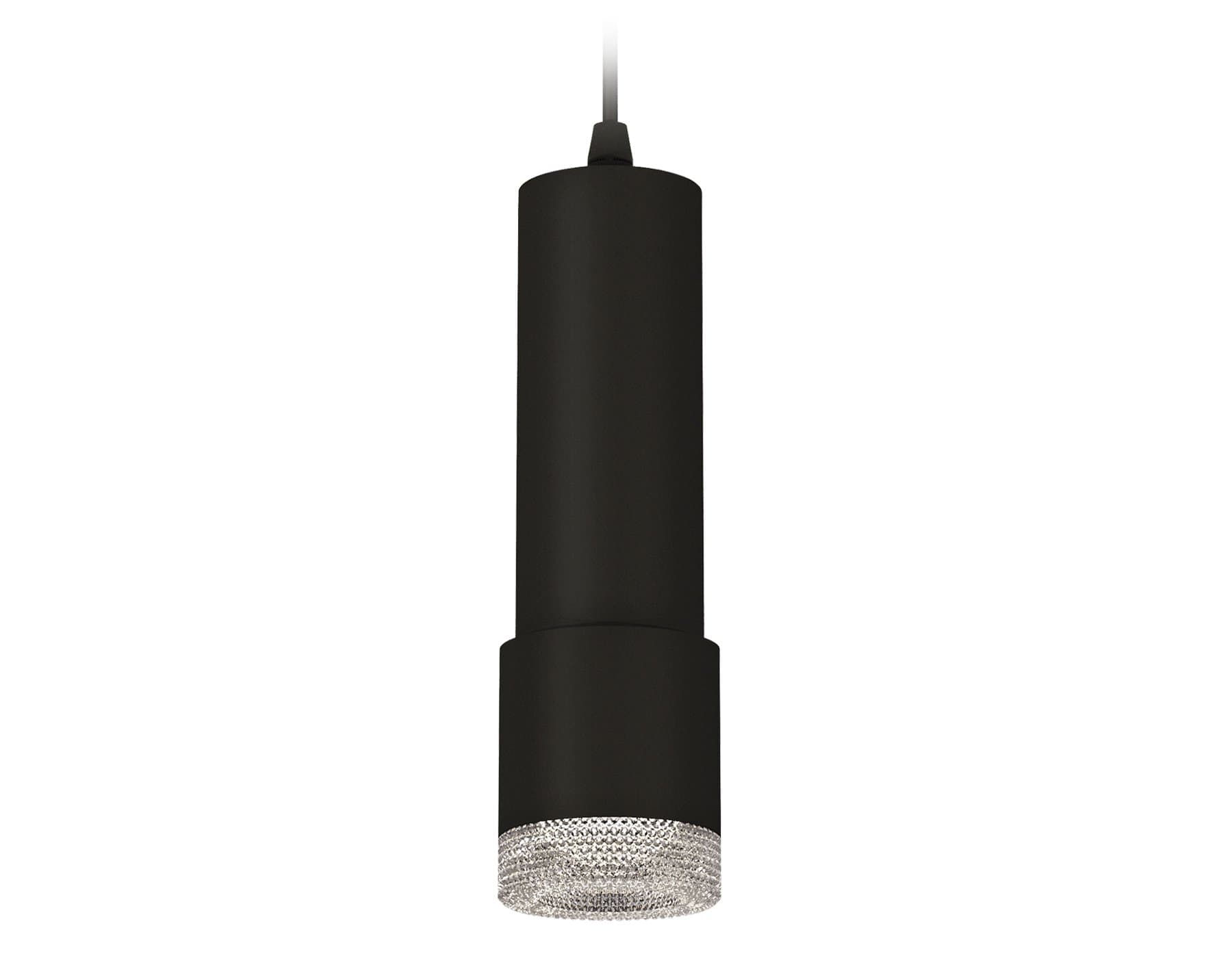 Ambrella Комплект подвесного светильника XP7402001 SBK/CL черный песок/прозрачный MR16 GU5.3 (A2302, C6343, A2030, C7402, N7191) — миниатюра 1