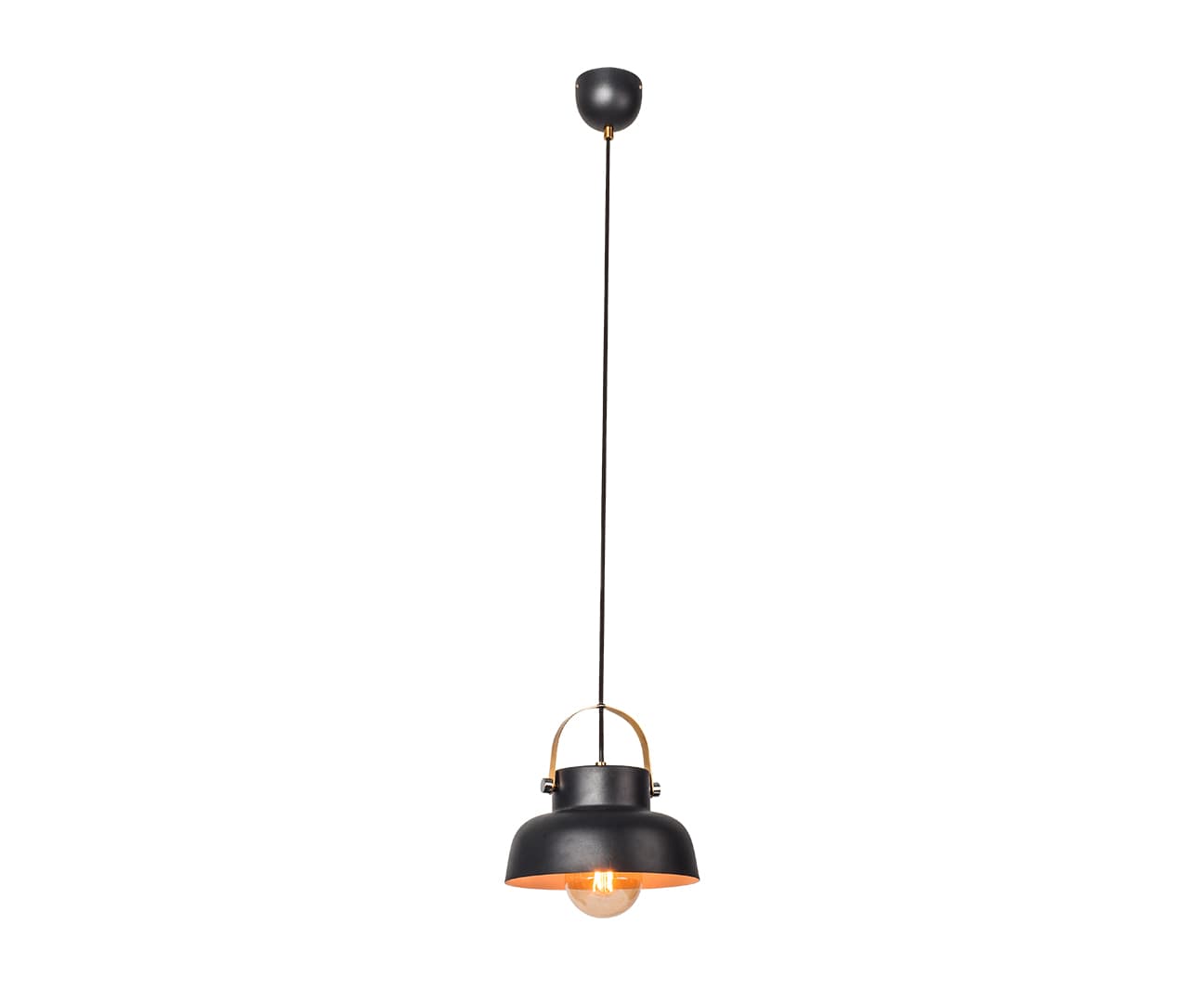 Kink Light 08458-1A,19 Подвес Астерия черный d24 h200 E27 1*40w