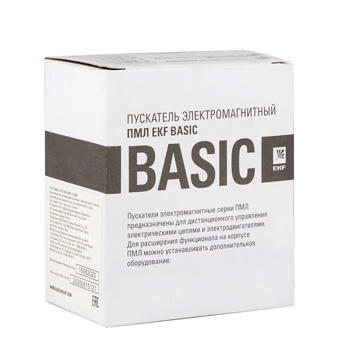 EKF Basic Пускатель электромагнитный серии ПМЛ-1161М 9А 230В  Basic — миниатюра 3