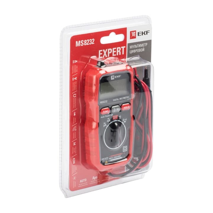 EKF PROxima Мультиметр цифровой MS8232 Expert — миниатюра 2