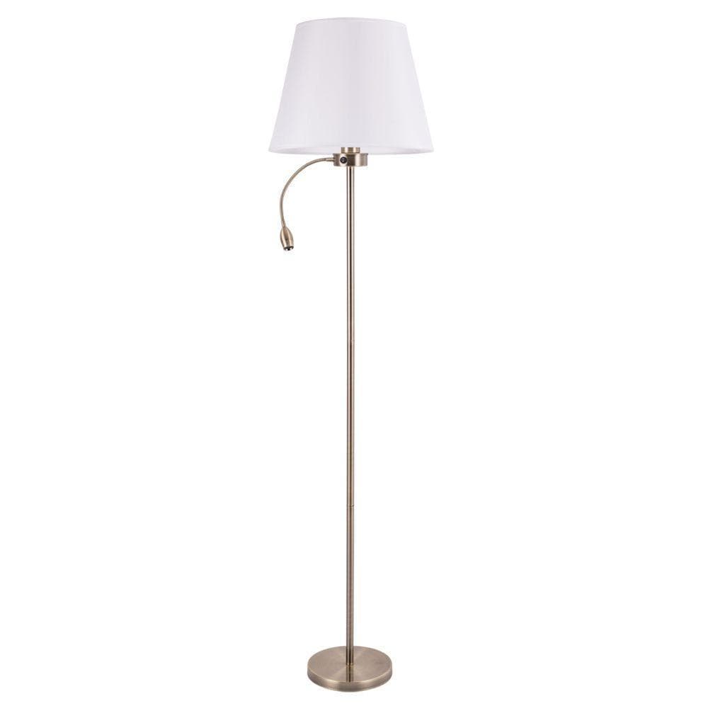 Arte Lamp Elba Светильник напольный лампа накаливания A2581PN-2AB — миниатюра 1