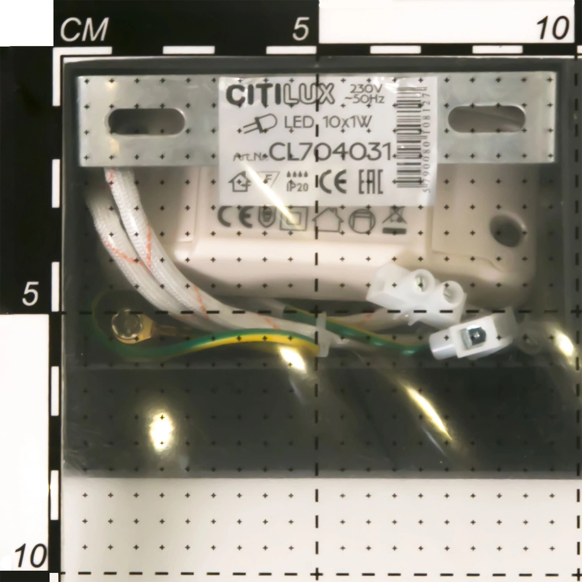 Citilux CL704031N Декарт-3 Черный Светильник, 10W*4000K — миниатюра 15