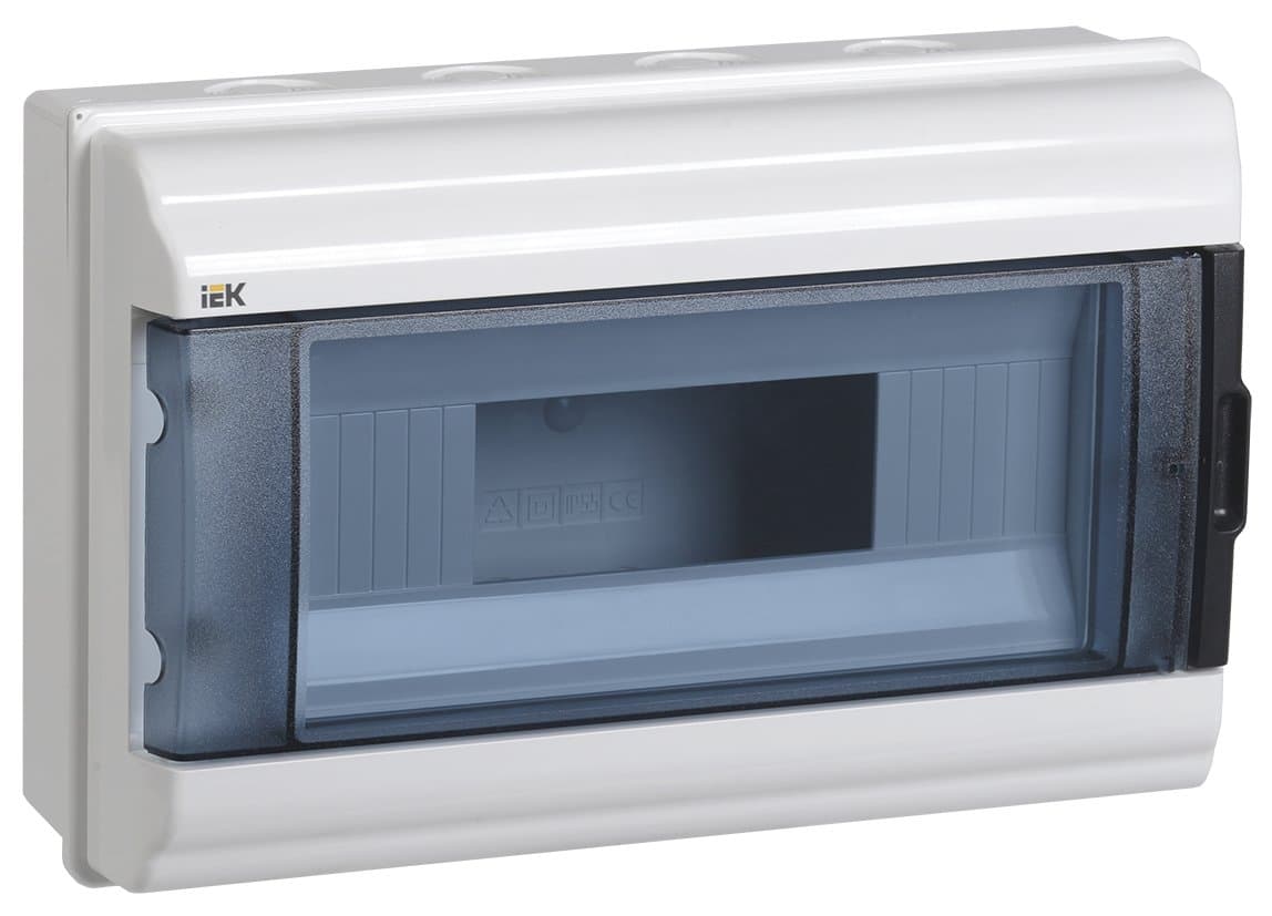 IEK KREPTA 5 Корпус пластиковый КМПн-12 IP55 белый откр.монтаж