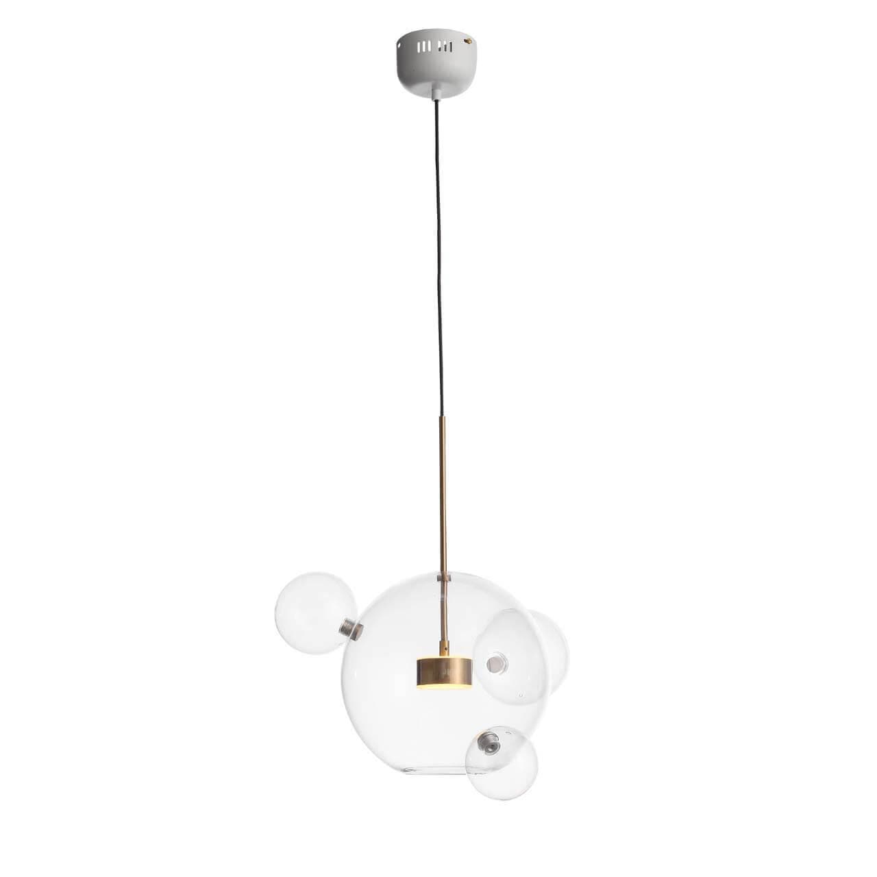 ST Luce SL1133.203.01 Светильник подвесной Белый, Золото/Прозрачный LED 1*14W — миниатюра 3