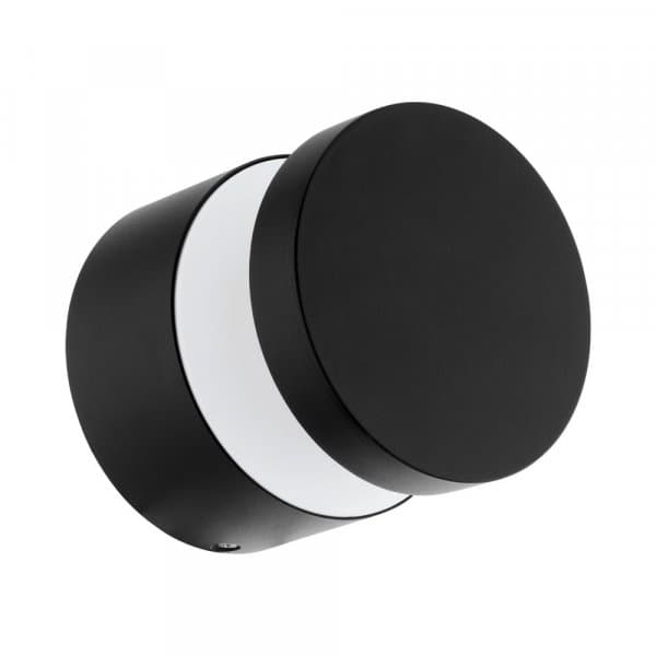 Eglo 97303 Уличный светодиодный светильник настенный MELZO, 11W(LED), Ø135, H130, алюминий, черный/пластик — миниатюра 1