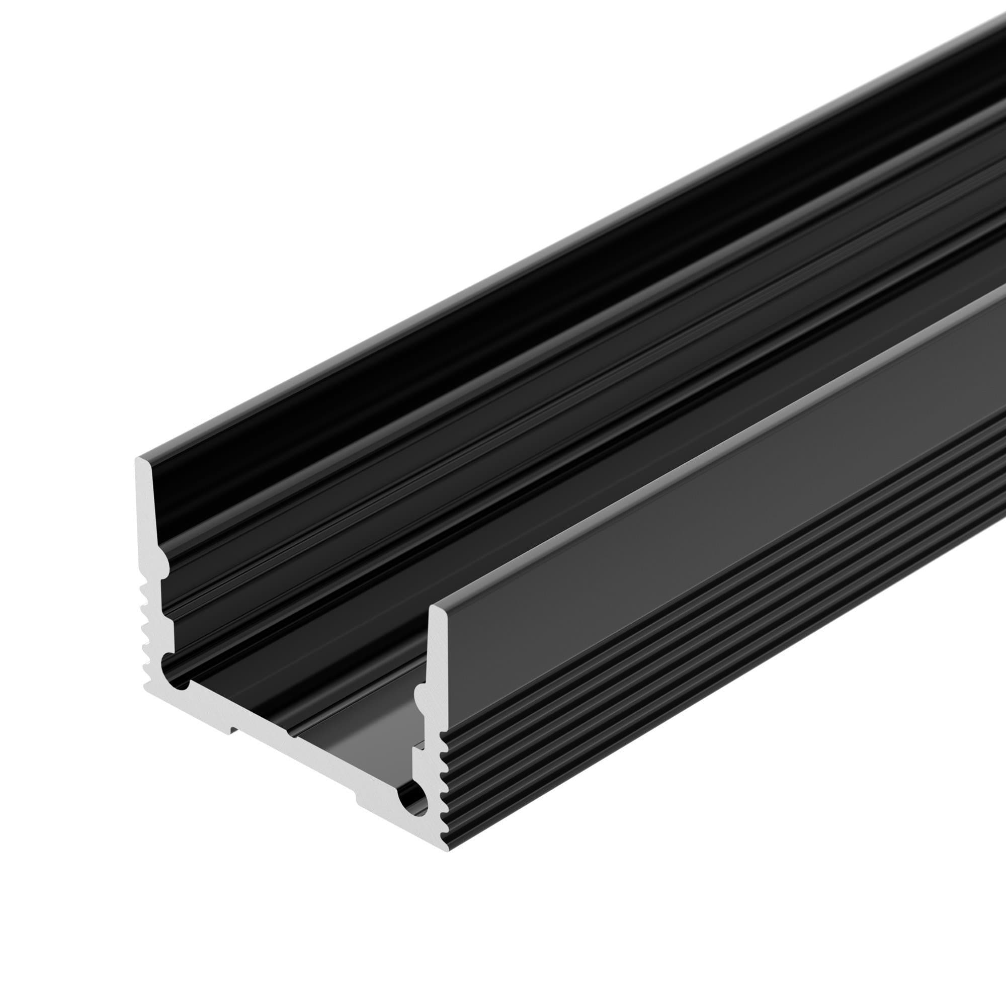 Arlight Профиль SL-SLIM20-H13-2000 BLACK (Алюминий) 037112 — миниатюра 2