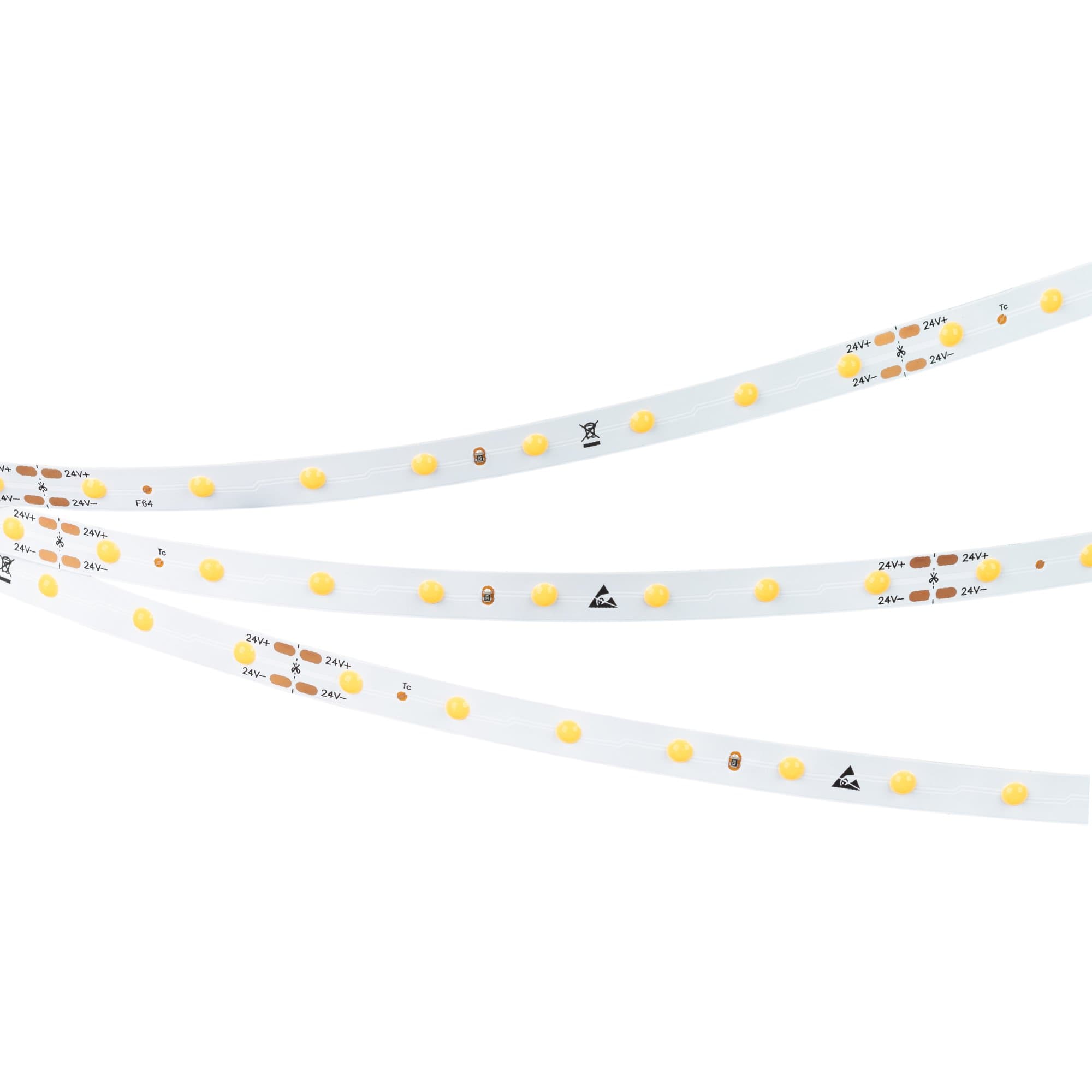 Arlight Лента COB-X64-8mm 24V Warm3000 (4.8 W/m, IP20, DOT, 5m) (Открытый) 036837 — миниатюра 1