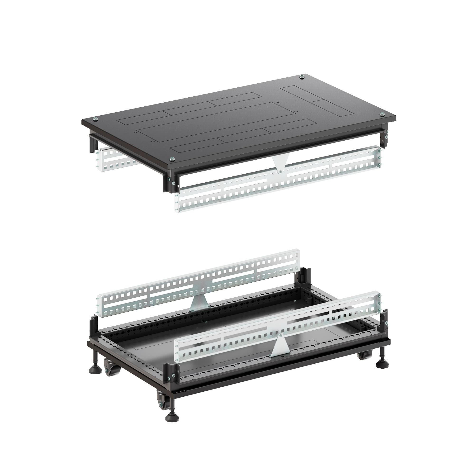 DKC Крыша основание преперфорированные IT-CQE 600x1000, RAL9005