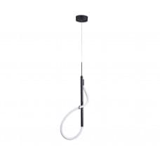 Kink Light 08040-1A,19 Подвес Далия черный d30 h120 Led 32W (3000К)