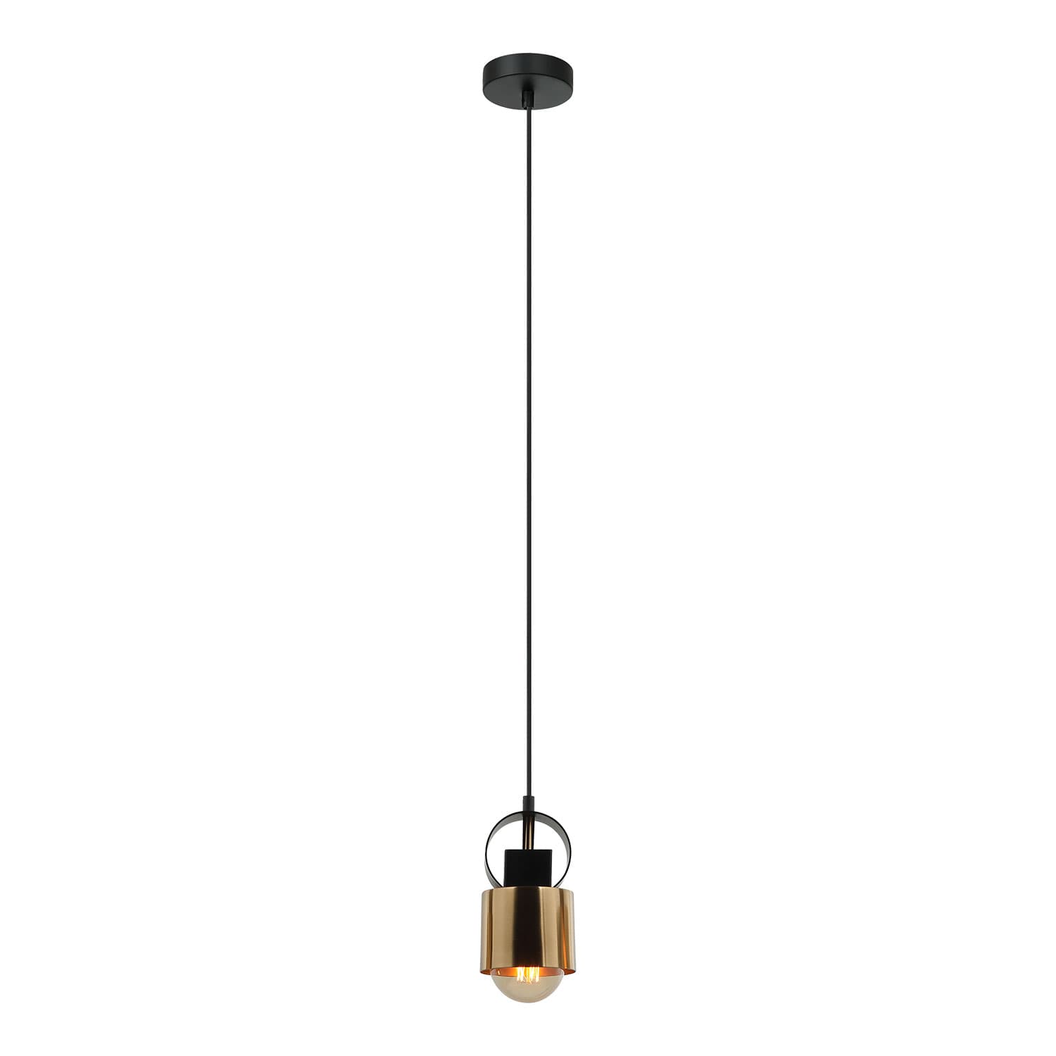 Lussole LOFT Светильник подвесной бронзовый/черный LSP-8568