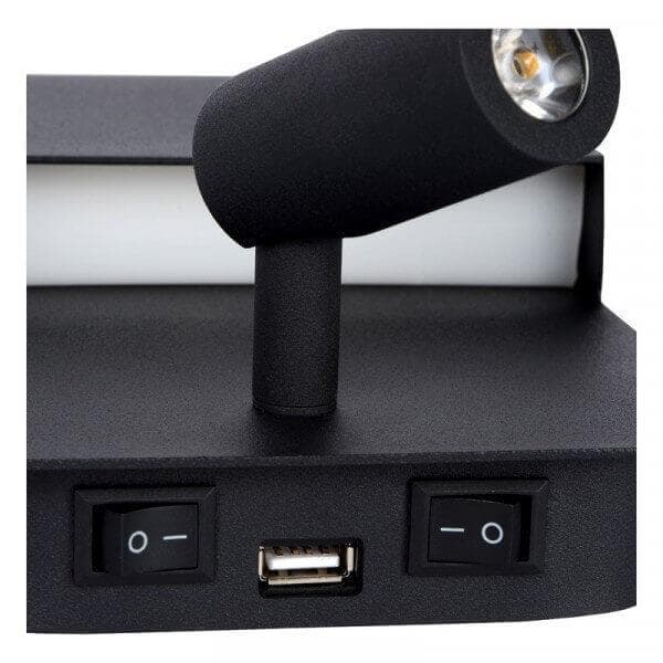 Lucide BOXER Черный Бра 79200/08/30 — миниатюра 4