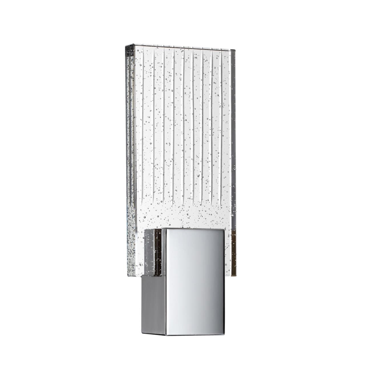 Odeon Light 4363/5WL HIGHTECH ODL23 203 хром полированный/металл/стекло Настенный св-к IP20 LED 5W 261Лм 3000K RICCI — миниатюра 1