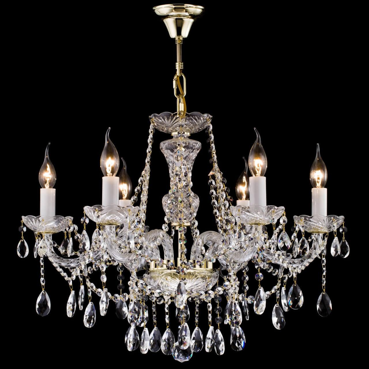 Maytoni Royal Classic Beatrix Золото Люстра 6xE14 60W DIA019-06-G — миниатюра 10
