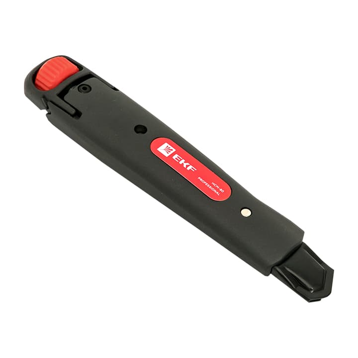 EKF Нож строительно-монтажный 18 мм НСМ-80 (SK4) Heavy Duty (до 60 кг) Professional — миниатюра 7