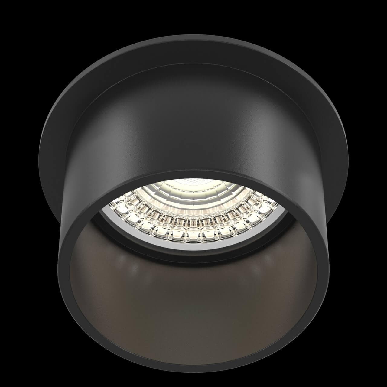 Maytoni Downlight Reif Черный Встраиваемый светильник DL050-01B — миниатюра 7