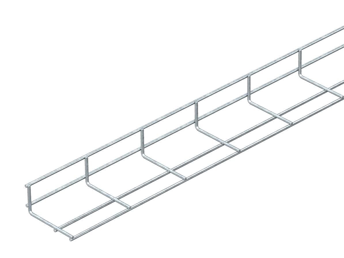 OBO Bettermann Проволочная угловая секция 80x40x2000  мм 6003818 — миниатюра 1