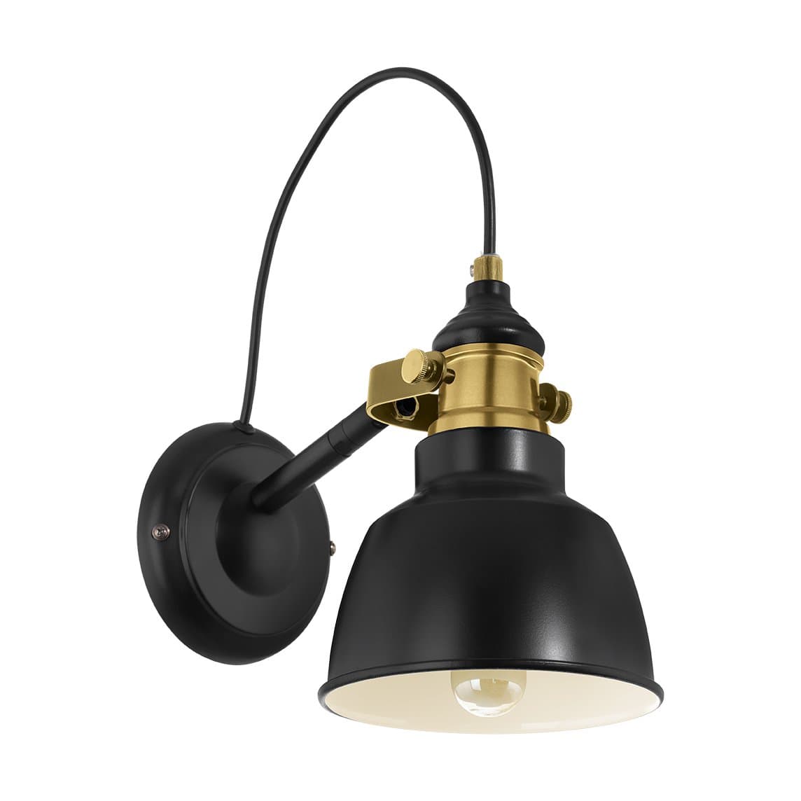 Eglo 49522 Бра THORNFORD, 1х60W(E27), L145, H200, A250, cталь, черный, бронза