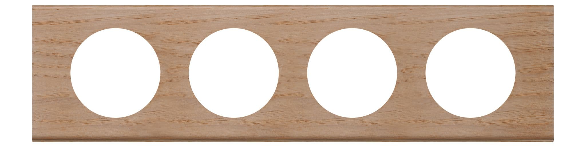 Legrand Celiane2 Беленый дуб Рамка 4-ая (2+2+2+2 мод) 069054 — миниатюра 2