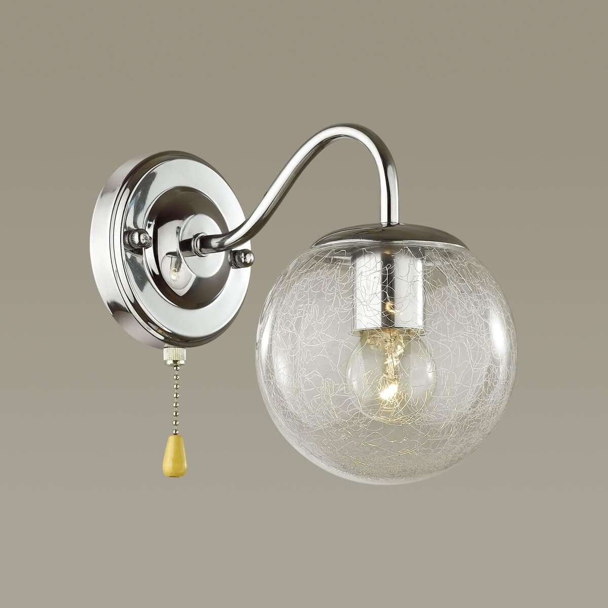 Lumion 4551/1W COMFI LN21 068 хром Бра E27 60W 220V DARCY — миниатюра 3