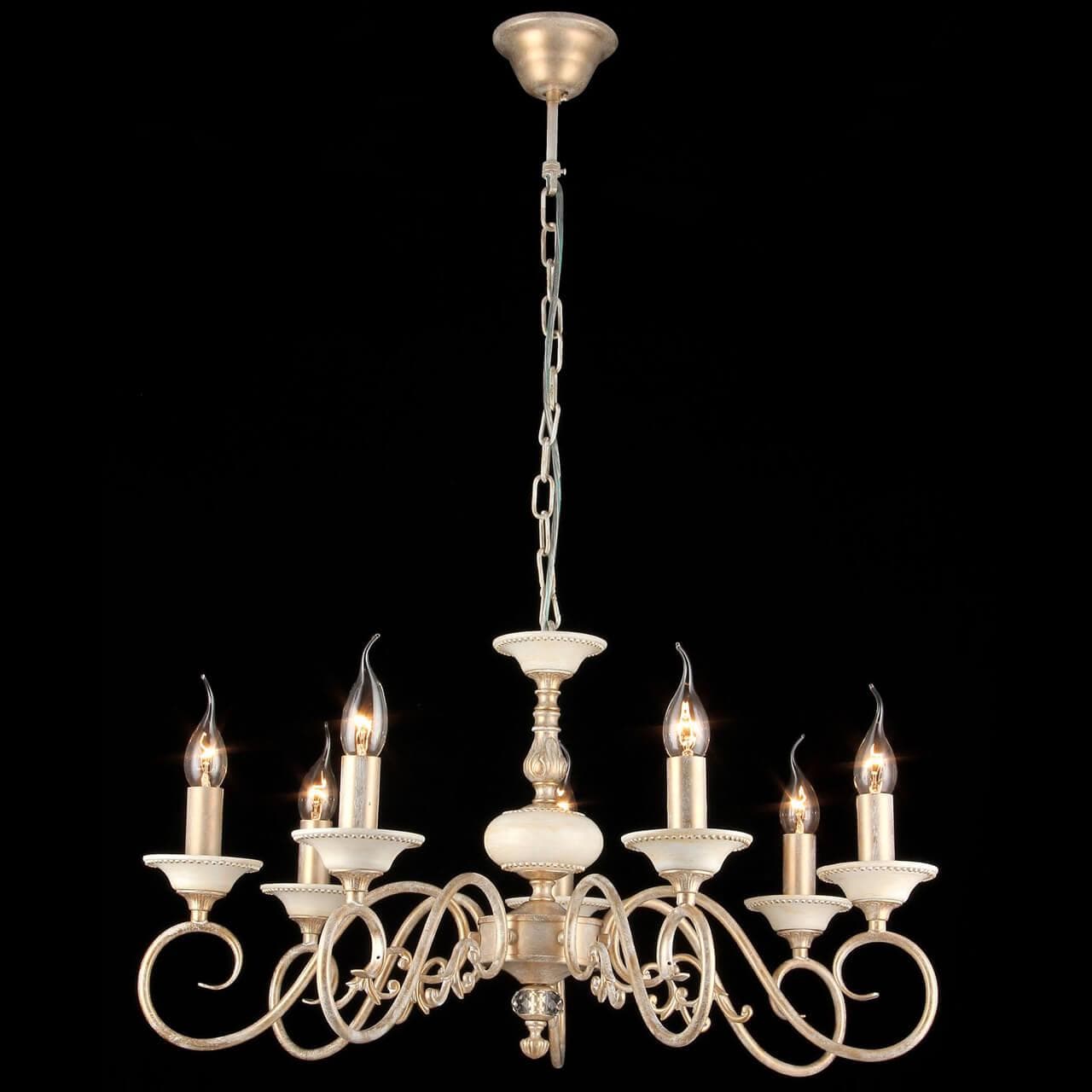 Maytoni Elegant Perla Кремовый с Золотом Люстра 7xE14 60W ARM337-07-R — миниатюра 6