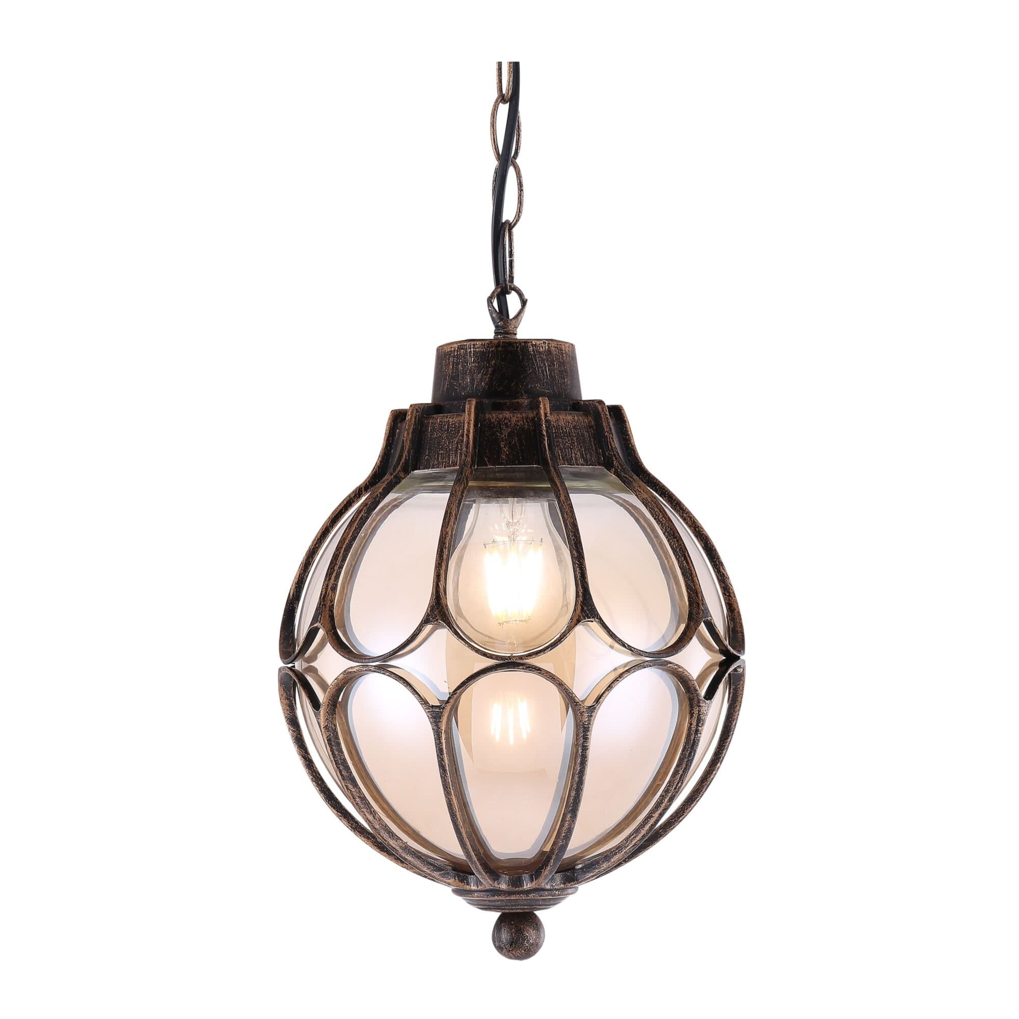 Maytoni Outdoor Via Подвесной светильник Золото Антик O024PL-01G — миниатюра 2