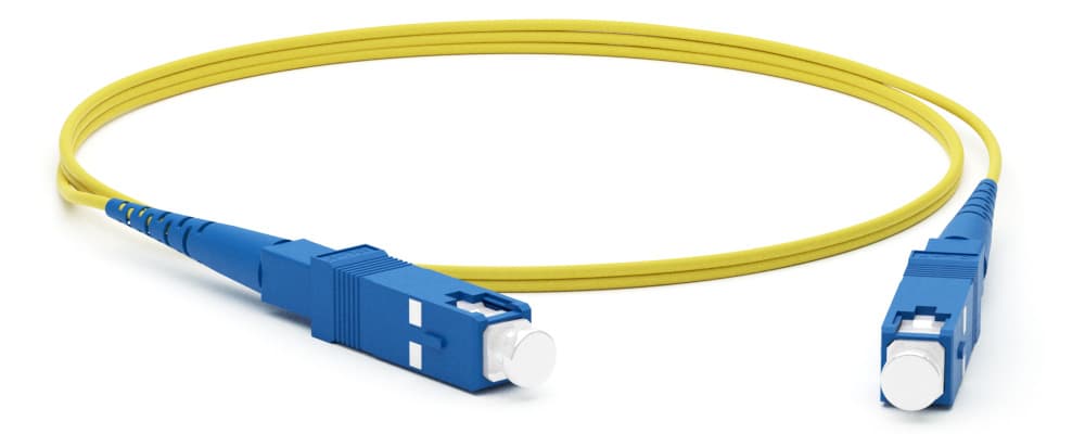 Hyperline FC-S2-9-SC/UR-SC/UR-H-2M-LSZH-YL Патч-корд волоконно-оптический (шнур) SM 9/125 (OS2), SC/UPC-SC/UPC, 2.0 мм, simplex, LSZH, 2 м 240056