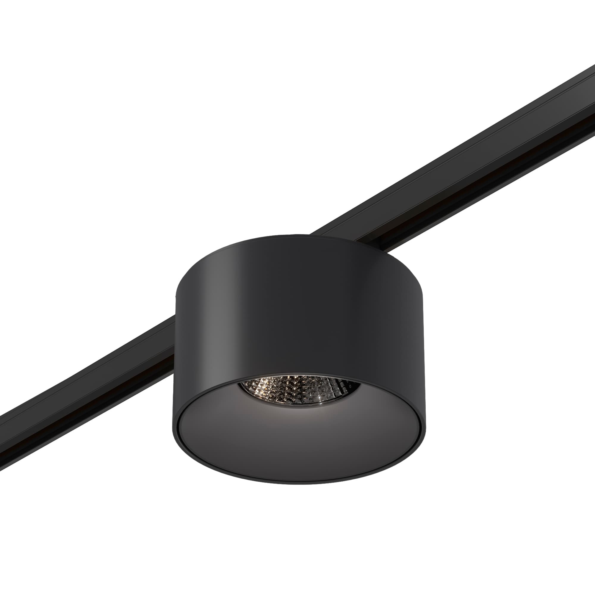 ST LUCE ST669.446.05 Магнитный трековый светильник Черный LED 1*5W 4000K 350Lm Ra>90 36° IP20 D60xH37 24V