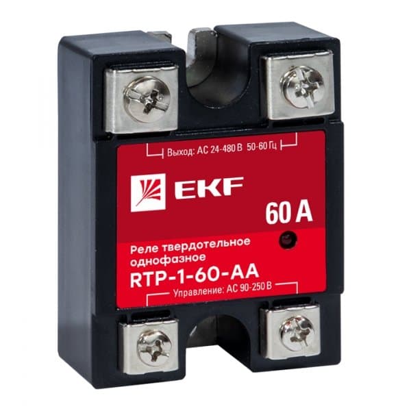 EKF PROxima Реле твердотельное однофазное RTP-60-AA — миниатюра 1