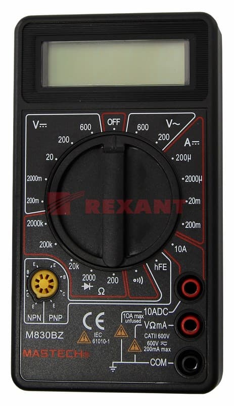 Портативный мультиметр M830BZ MASTECH Rexant 13-2002