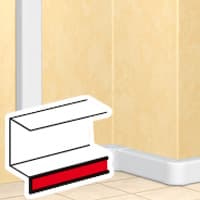 Legrand DLP Накладка плинтусная угольно-серая 010580 — миниатюра 1