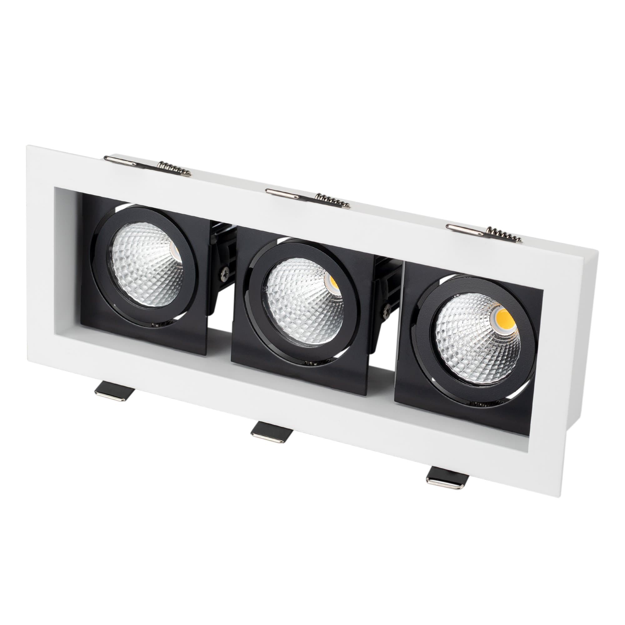 Arlight Светильник CL-KARDAN-S260x102-3x9W Warm (WH-BK, 38 deg) (IP20 Металл, 3 года) 024136 — миниатюра 1