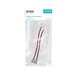Gauss Набор коннекторов Basic для LED-ленты 10 mm 5050 IP65 BT436 — миниатюра 1