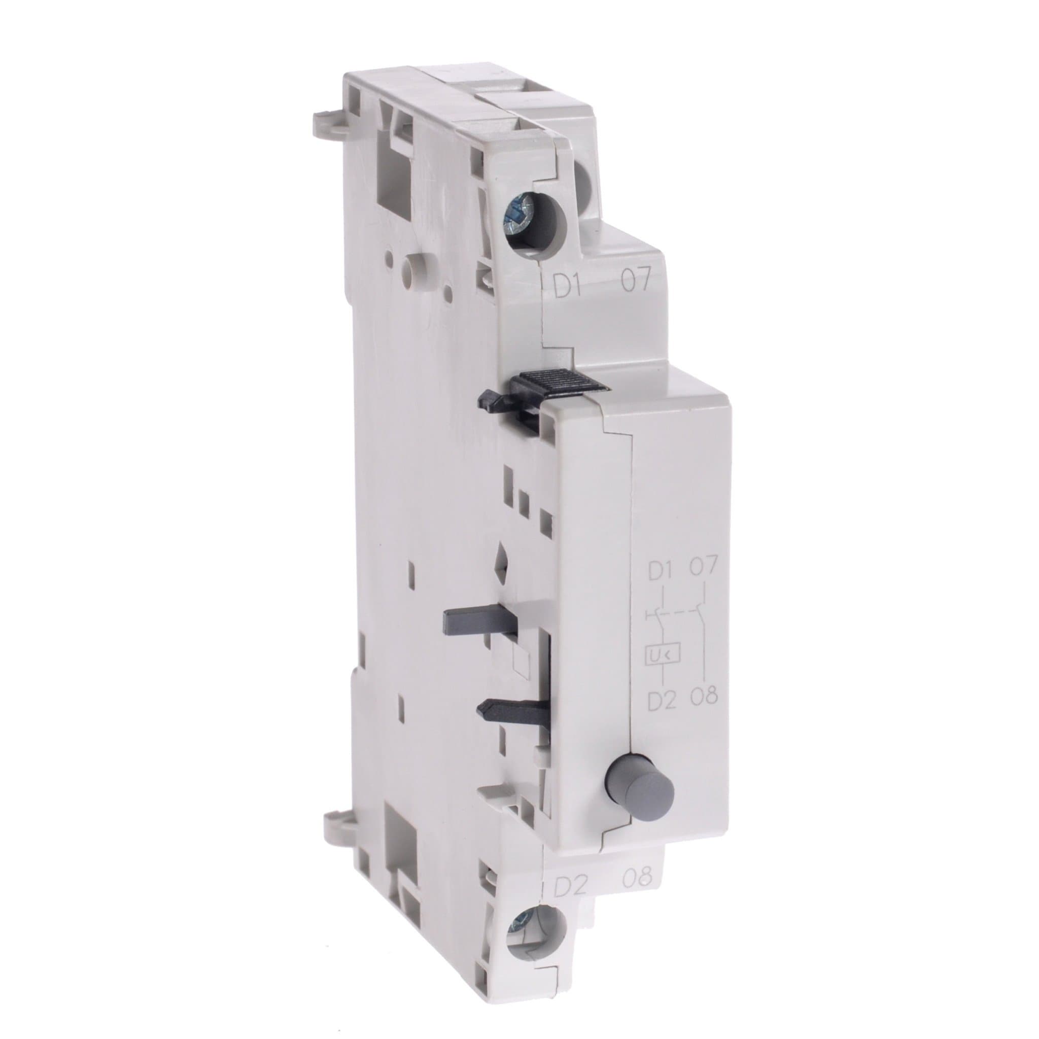 Legrand MPX3 Расцепитель минимального напряжения 24В +2НО 417430
