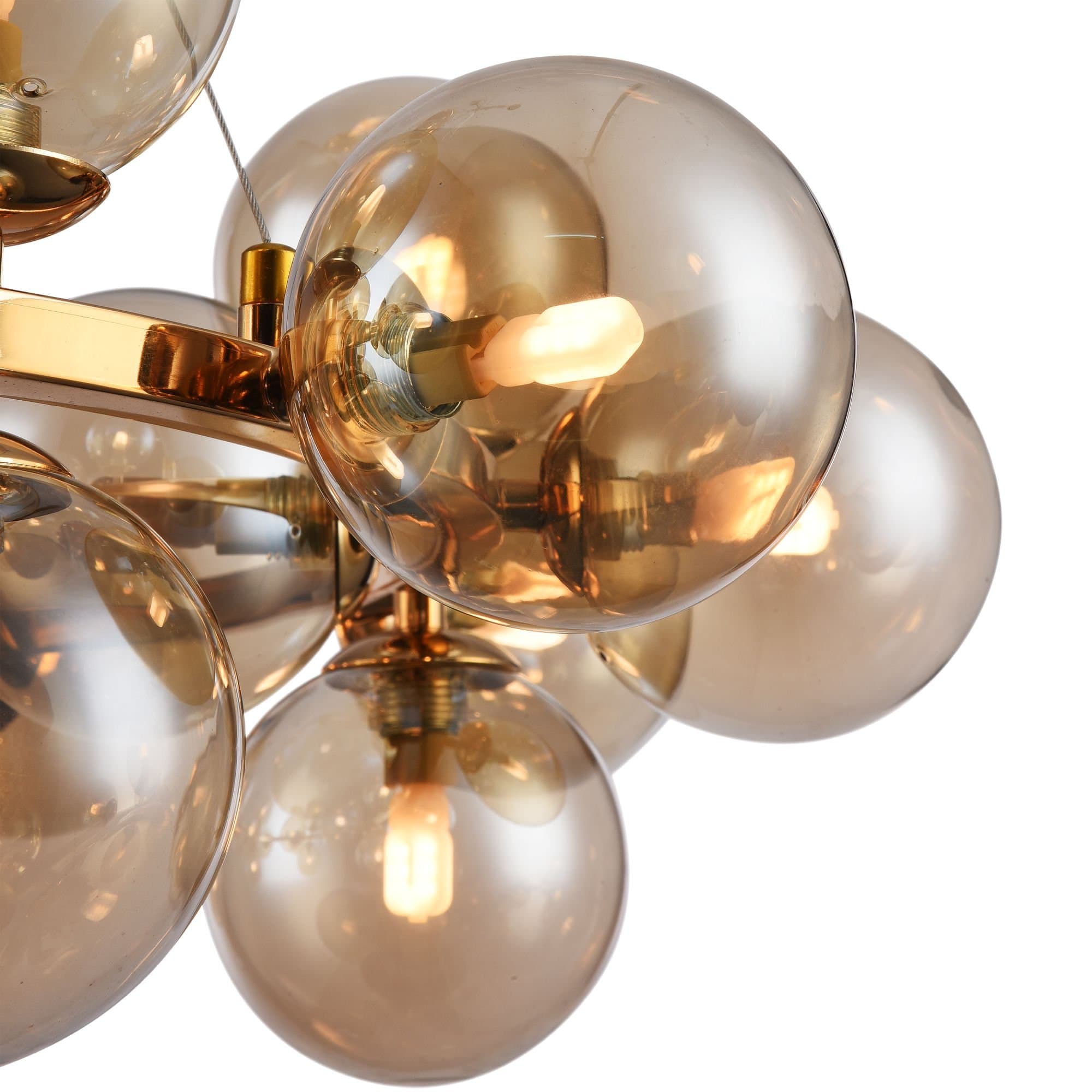 Maytoni Modern Dallas Золото Подвес 25xG9 28W MOD548PL-25G — миниатюра 6