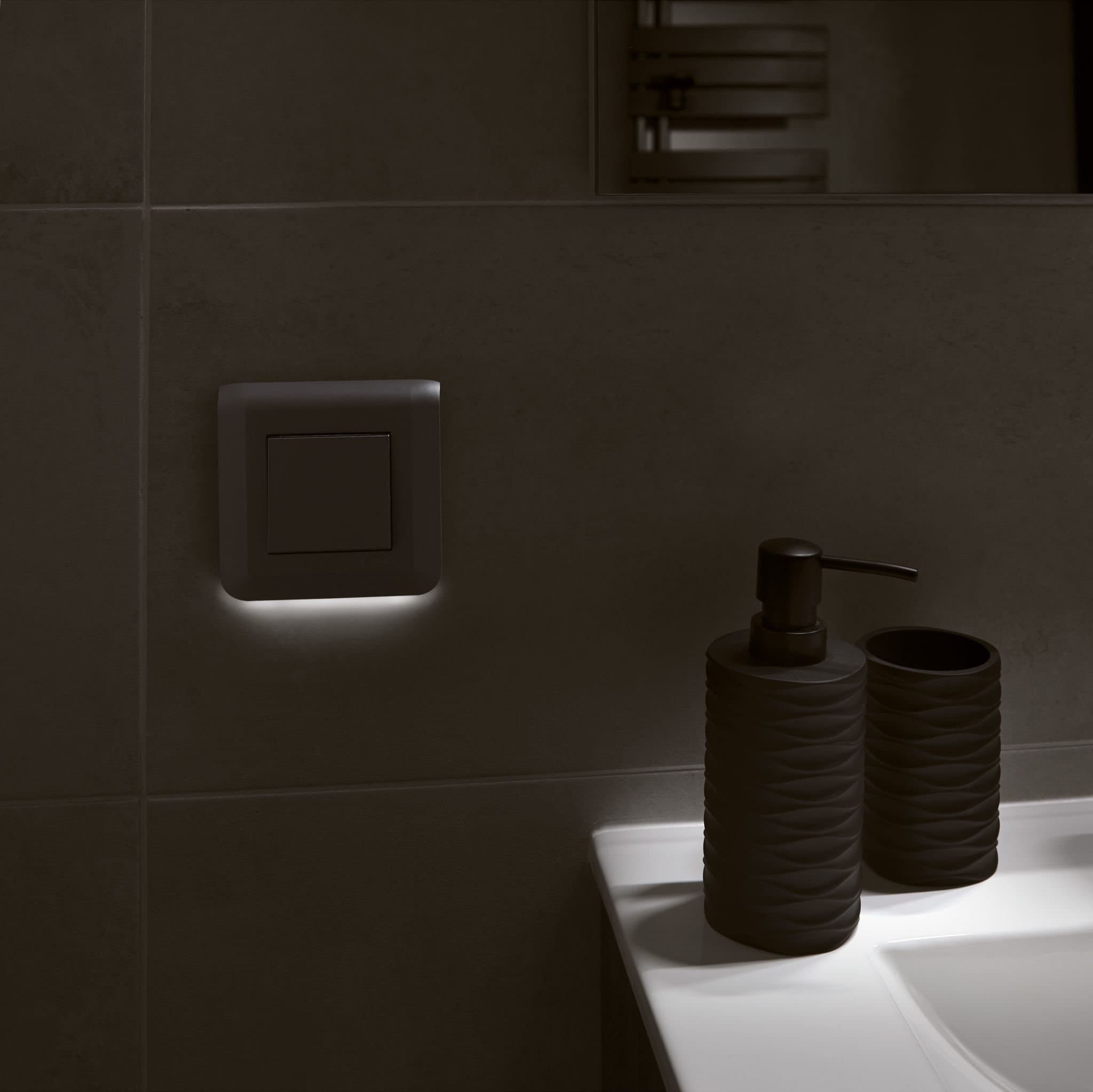 Legrand Mosaiс Рамка - Программа Mosaic - 2 модуля - матовая черная 079042L — миниатюра 11