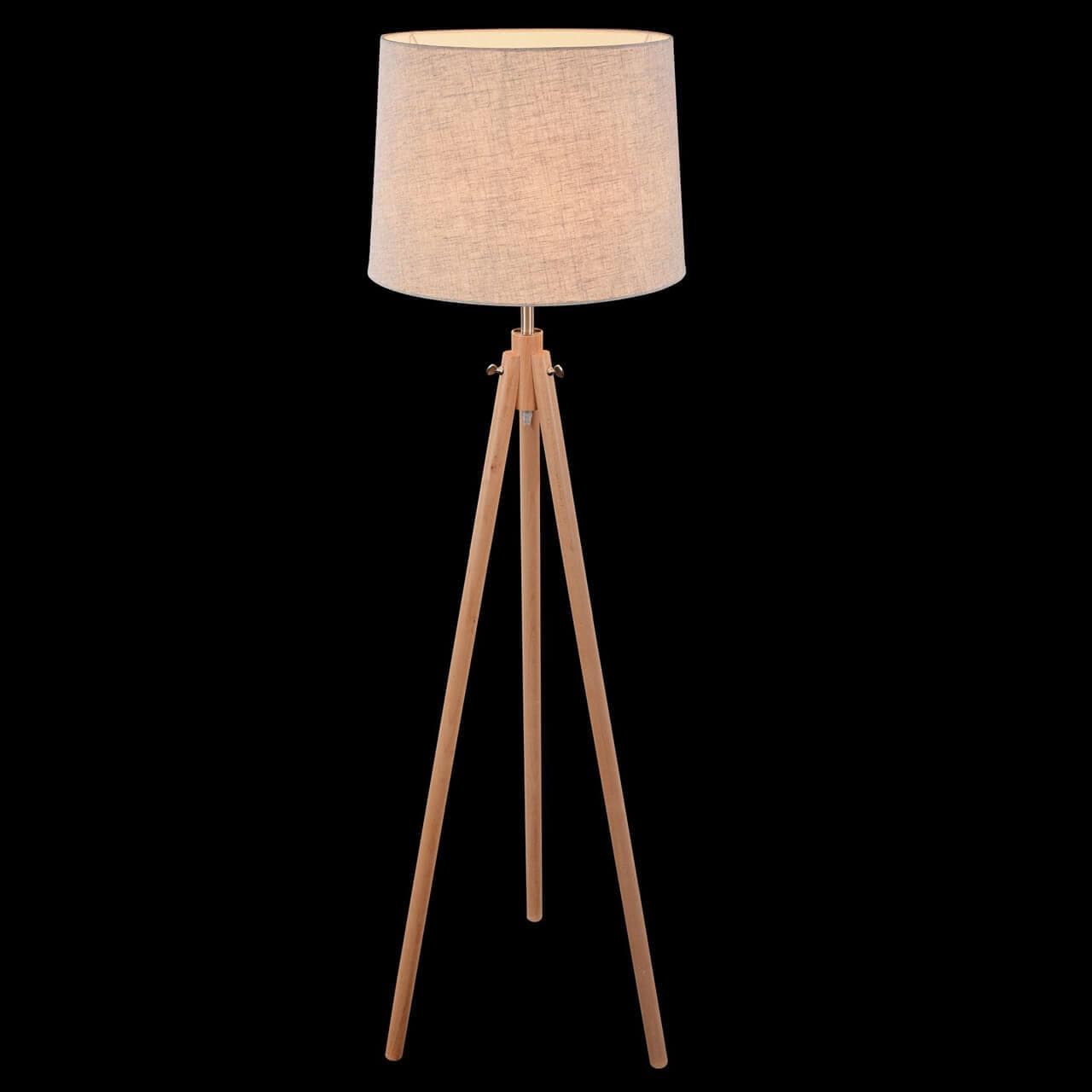 Maytoni Table & Floor Calvin Коричневый Торшер 1xE27 60W Z177-FL-01-BR — миниатюра 11