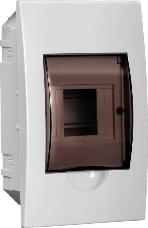 IEK GENERICA Бокс ЩРВ-П-4 модуля встраиваемый пластик IP41 MKP12-V-04-41-G