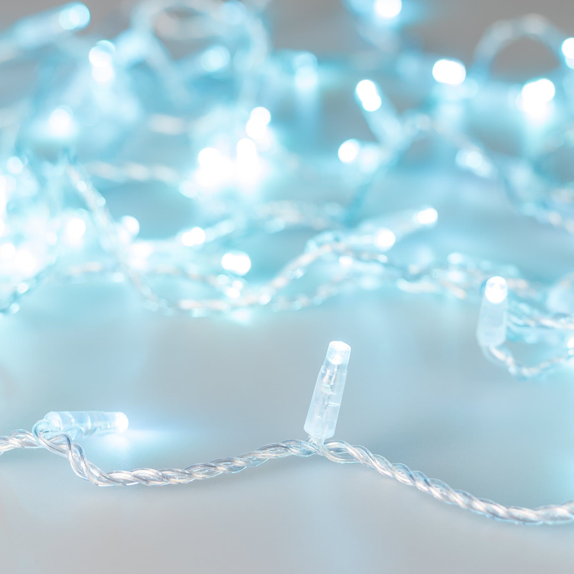 Arlight Светодиодная гирлянда ARD-STRING-CLASSIC-10000-CLEAR-100LED-STD Azure (230V, 7W) (Ardecoled, IP65) 025819 — миниатюра 1