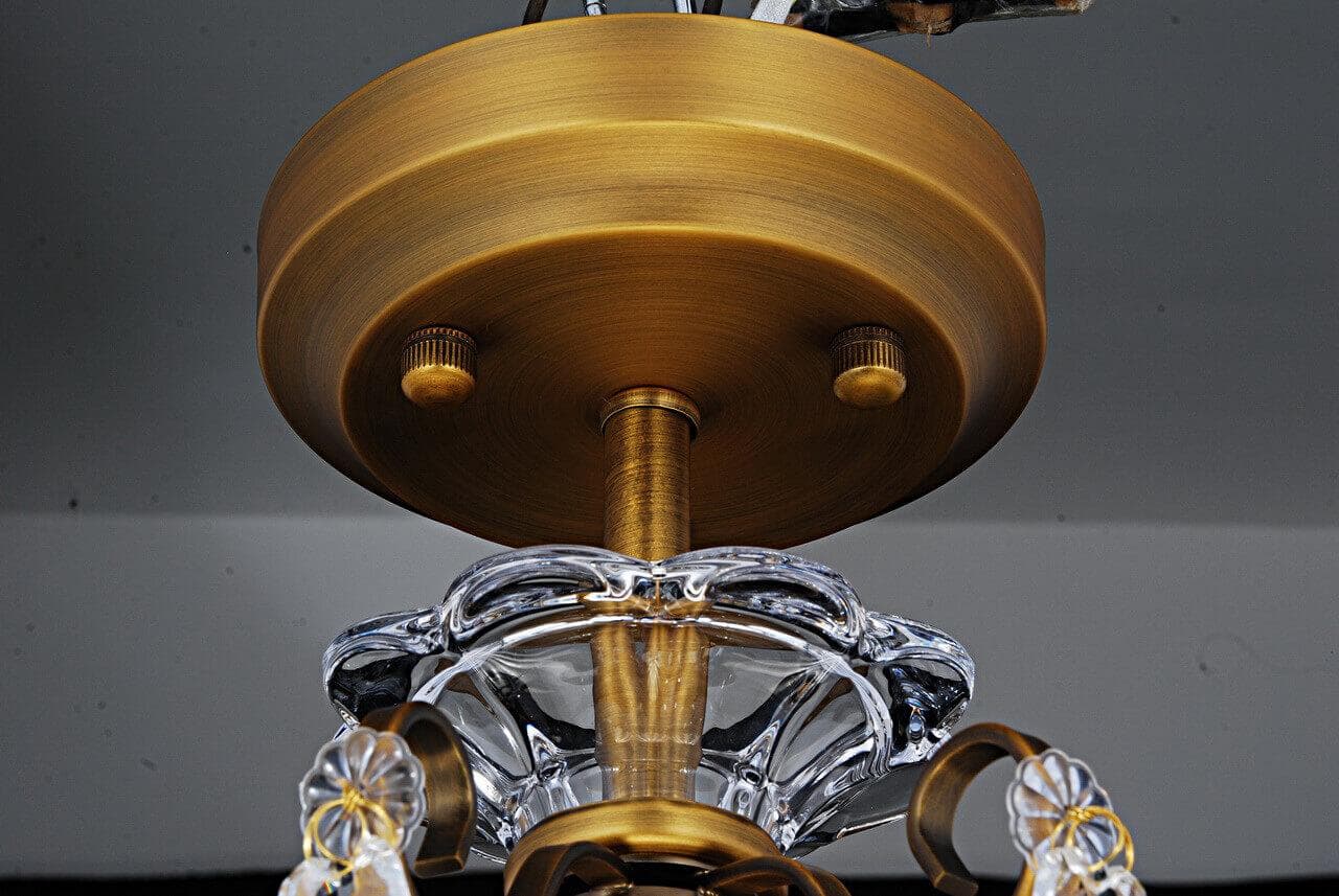 Arte Lamp Schelenberg Желтый/Прозрачный Светильник потолочный 40W E14 A4410PL-1SR — миниатюра 2
