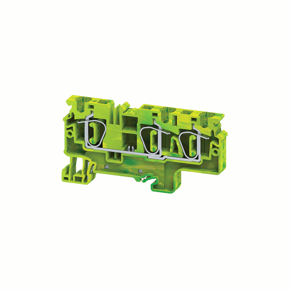 КЭАЗ Клемма заземляющая пружинная OptiClip CXG-6-TRIPLET-PE-I-(0,2-6)-PEN