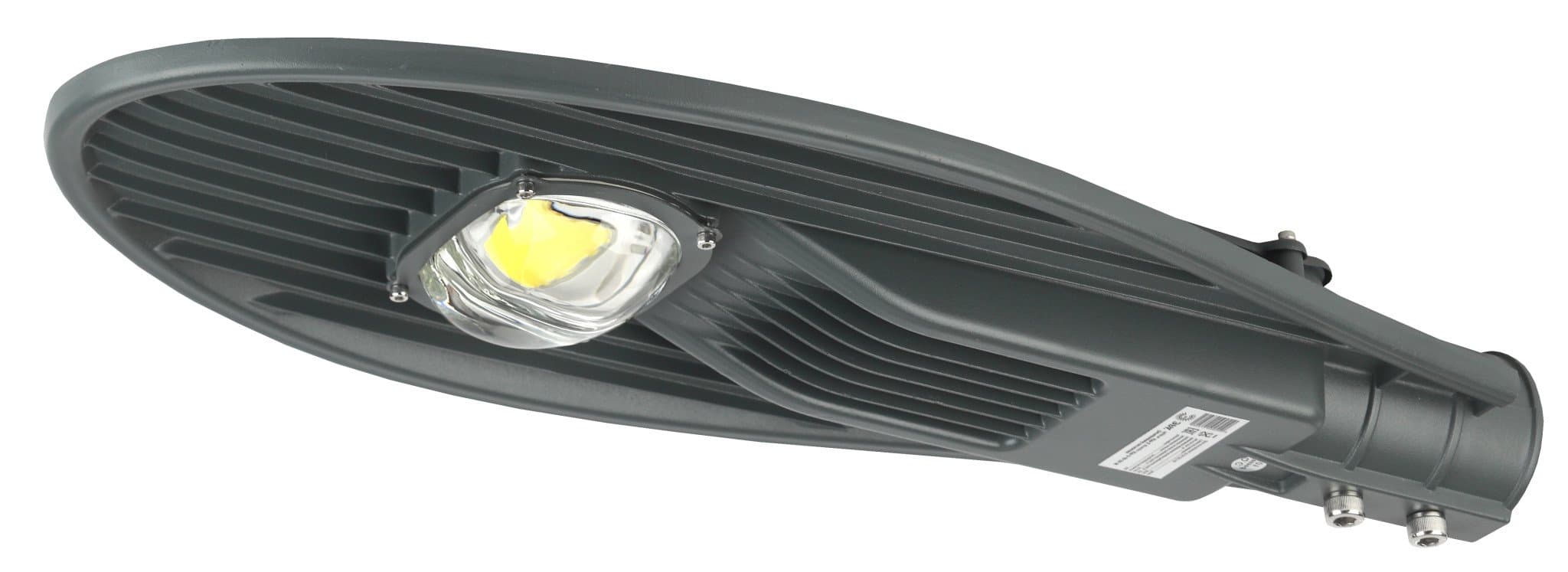 ЭРА SPP-5-60-5K-W Светильник уличный 60Вт 6600лм 5000К КСС "Ш-aб" IC-COB 48-60мм — миниатюра 1