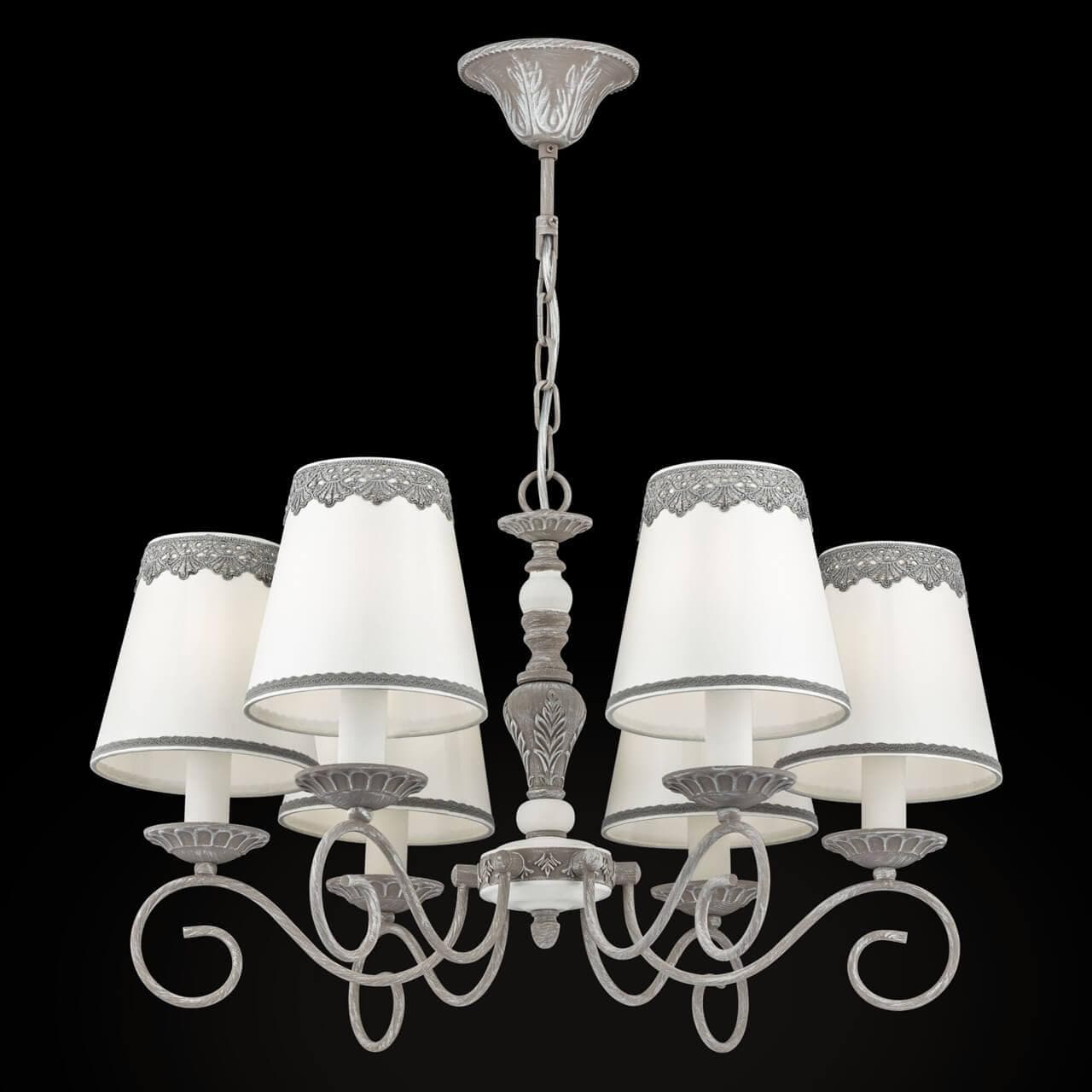 Maytoni Elegant Bouquet Серый Люстра 6xE14 40W ARM023-06-S — миниатюра 7