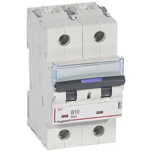 Legrand DX3 Автоматический выключатель 50кА 10А 2P B 410097 — миниатюра 2