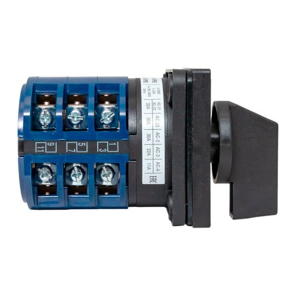 EKF Переключатель кулачковый ПК-1-43 32А 3P «1-0-2» IP65 — миниатюра 3