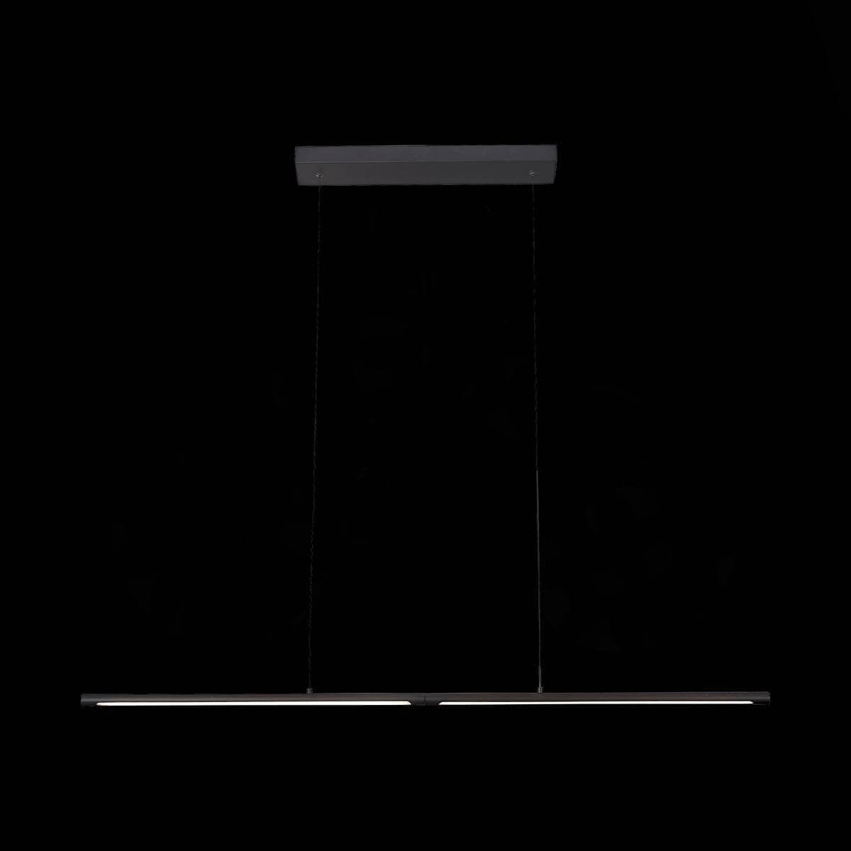 ST Luce SL1580.403.01 Светильник подвесной Черный/Белый LED 1*22W — миниатюра 2