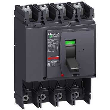 SE Compact Коммутац. блок 4П NSX630H LV432809