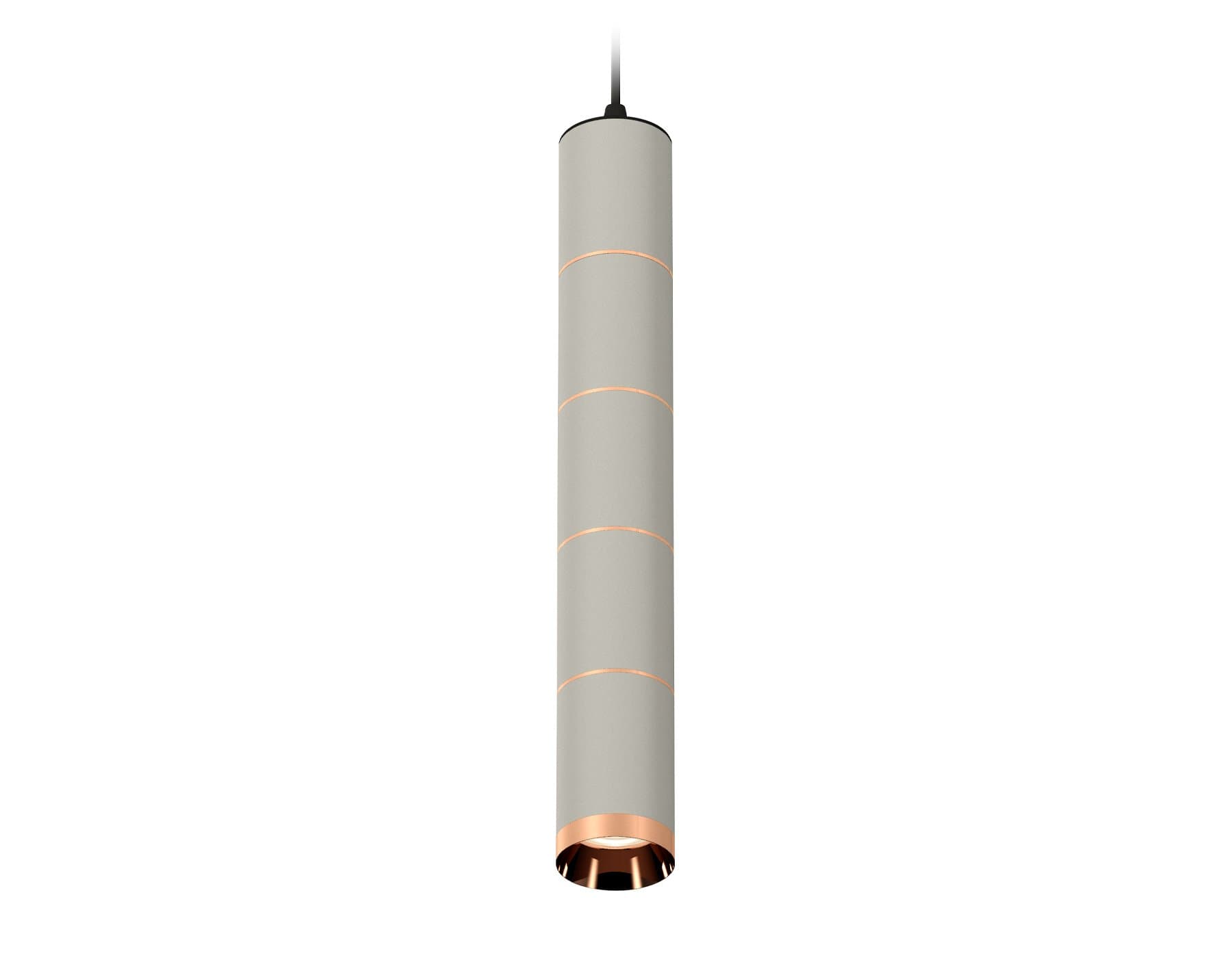 Ambrella Комплект подвесного светильника XP6314040 SGR/SBK/PPG серый песок/черный песок/золото розовое полированное MR16 GU5.3 (A2302, C6314, A2063, C — миниатюра 1